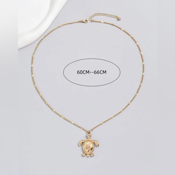 Turtle Pendant Necklace - Picture 5 of 5